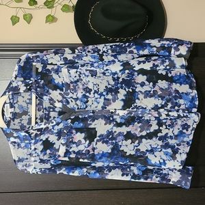 Express Portofino Blue Floral, Medium